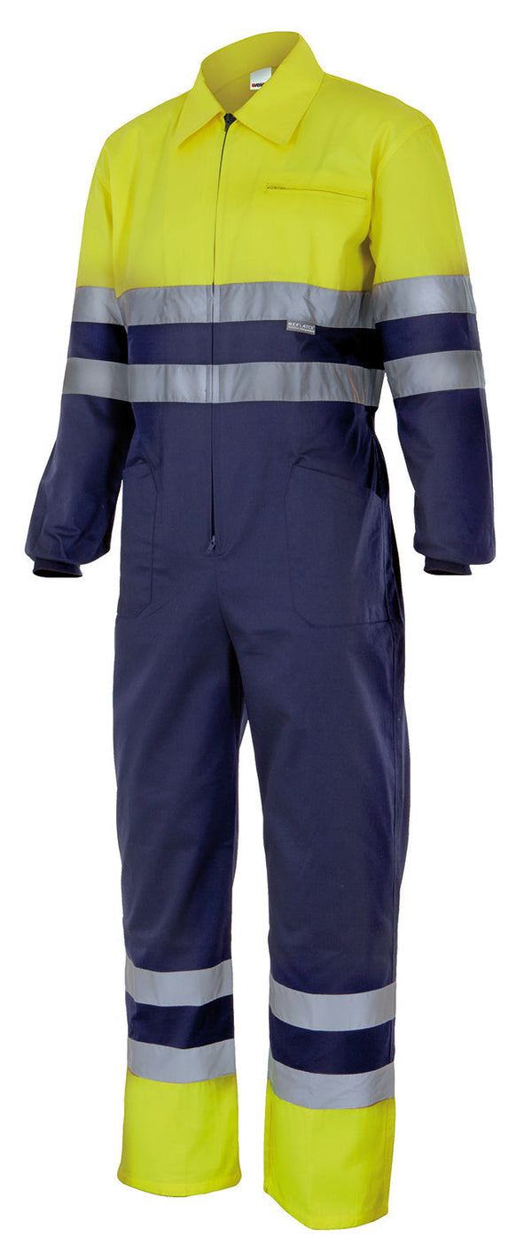 FATO-MACACO BICOLOR DE ALTA VISIBILIDADE-Sup Ama/Inf Mar-S-RAG-Tailors-Fardas-e-Uniformes-Vestuario-Pro