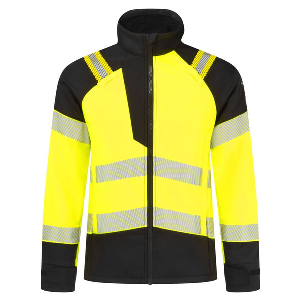 Casaco Modaflame Softshell Hi-Vis Multi-Norm FR-Amarelo/preto-S-RAG-Tailors-Fardas-e-Uniformes-Vestuario-Pro