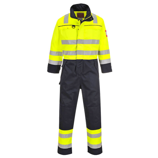Fato Macaco Multinorma de alta visibilidade-Amarelo/Marinho-4XL-RAG-Tailors-Fardas-e-Uniformes-Vestuario-Pro