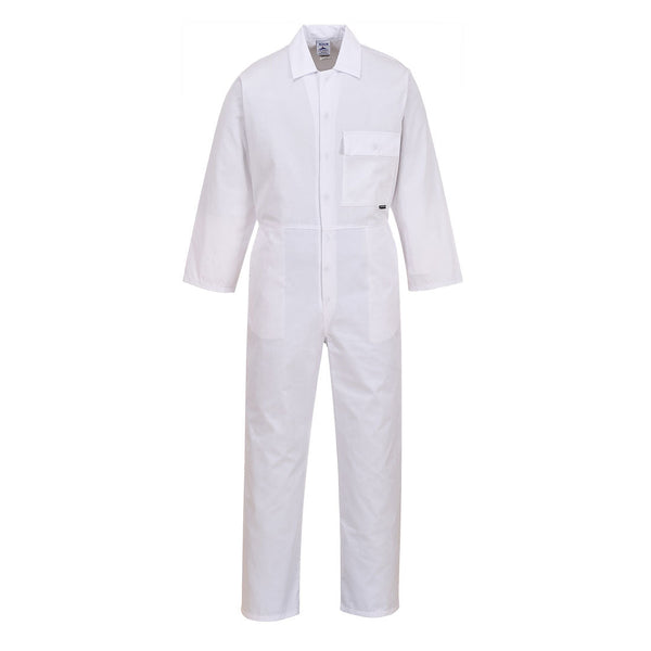 Fato Macaco Standard-Branco-XS-RAG-Tailors-Fardas-e-Uniformes-Vestuario-Pro