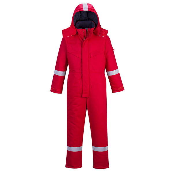 Fato Macaco ignígugo e anti-estático para inverno-Vermelho-L-RAG-Tailors-Fardas-e-Uniformes-Vestuario-Pro