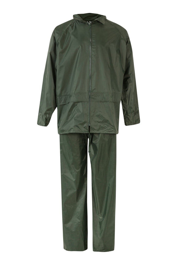 Fato de Chuva de Duas Peças com Capuz Oculto-Verde-M-RAG-Tailors-Fardas-e-Uniformes-Vestuario-Pro