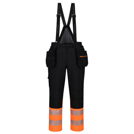 Fato de Macaco DX4 de Alta Visibilidade Classe 1-Laranja/preto-S-RAG-Tailors-Fardas-e-Uniformes-Vestuario-Pro