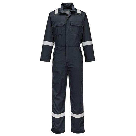 Fato de Macaco FR Resistente a Produtos Químicos-Preto-XS-RAG-Tailors-Fardas-e-Uniformes-Vestuario-Pro
