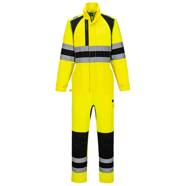 Fato de Trabalho WX2 Eco de Alta Visibilidade-Amarelo/preto-S-RAG-Tailors-Fardas-e-Uniformes-Vestuario-Pro
