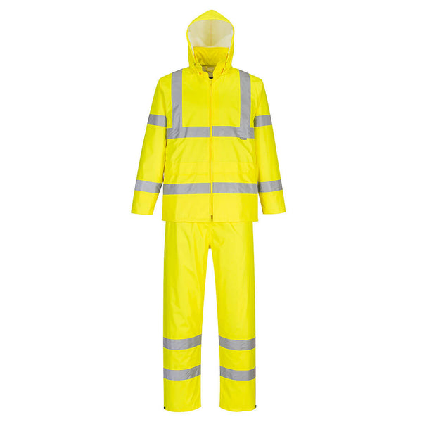 Fato de chuva alta visibilidade-Amarelo-XS-RAG-Tailors-Fardas-e-Uniformes-Vestuario-Pro