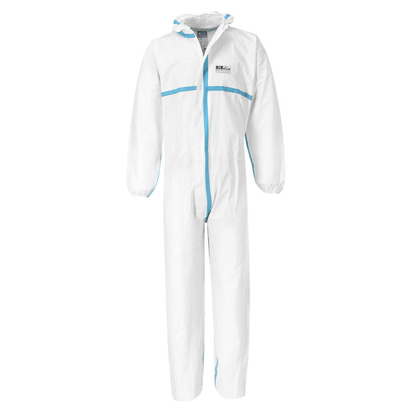 Fato-macaco BizTex Microporoso Tipo 4/5/6 (Pack de 50) Branco-Branco-WHR-M-RAG-Tailors-Fardas-e-Uniformes-Vestuario-Pro