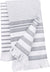 Fouta às riscas com franjas-White / Smoke Stripe-One Size-RAG-Tailors-Fardas-e-Uniformes-Vestuario-Pro