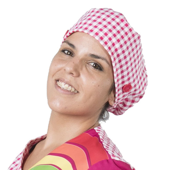 Gorro Com Elástico Tecido Antibacteriano-Fucsia-Único-RAG-Tailors-Fardas-e-Uniformes-Vestuario-Pro