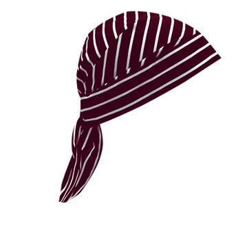 Gorro Cozinha Riscas-Riscas Grenas-Único-RAG-Tailors-Fardas-e-Uniformes-Vestuario-Pro