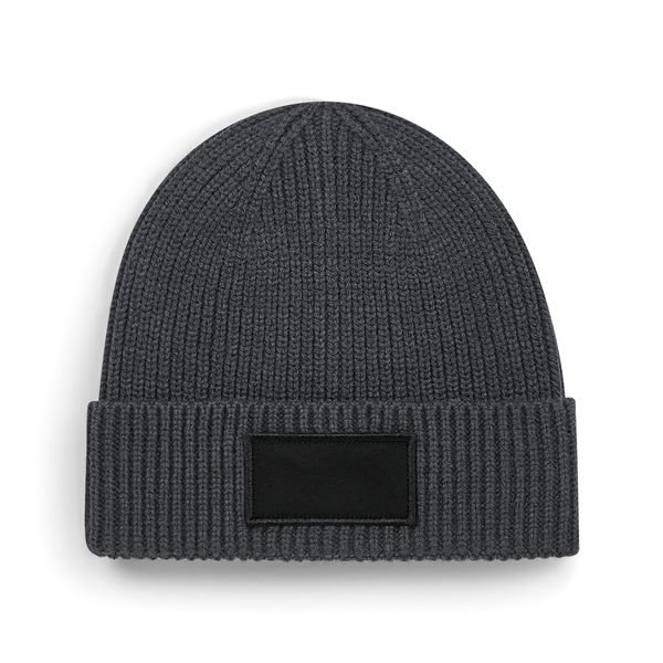 Gorro Fashion com Patch Unissexo-Cinzento Grafite / Preto-Único-RAG-Tailors-Fardas-e-Uniformes-Vestuario-Pro