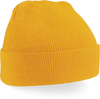 Gorro Original com Dobra Unissexo-Amarelo Mostarda-Único-RAG-Tailors-Fardas-e-Uniformes-Vestuario-Pro