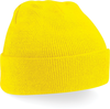 Gorro Original com Dobra Unissexo-Amarelo-Único-RAG-Tailors-Fardas-e-Uniformes-Vestuario-Pro