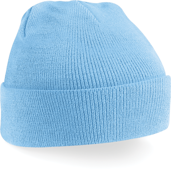 Gorro Original com Dobra Unissexo-Azul Céu-Único-RAG-Tailors-Fardas-e-Uniformes-Vestuario-Pro