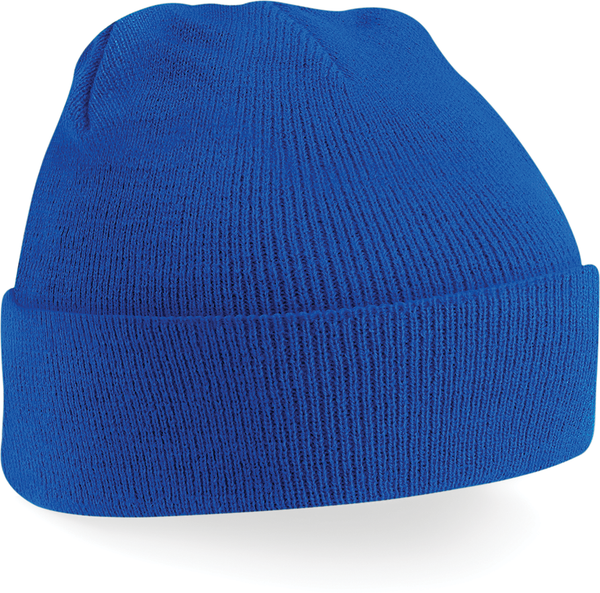 Gorro Original com Dobra Unissexo-Azul Royal Brilhante-Único-RAG-Tailors-Fardas-e-Uniformes-Vestuario-Pro