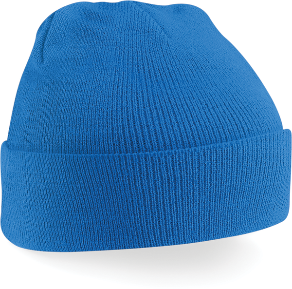 Gorro Original com Dobra Unissexo-Azul Safira-Único-RAG-Tailors-Fardas-e-Uniformes-Vestuario-Pro
