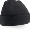 Gorro Original com Dobra Unissexo-Preto-Único-RAG-Tailors-Fardas-e-Uniformes-Vestuario-Pro