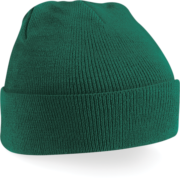 Gorro Original com Dobra Unissexo-Verde Garrafa-Único-RAG-Tailors-Fardas-e-Uniformes-Vestuario-Pro