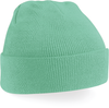 Gorro Original com Dobra Unissexo-Verde Menta-Único-RAG-Tailors-Fardas-e-Uniformes-Vestuario-Pro