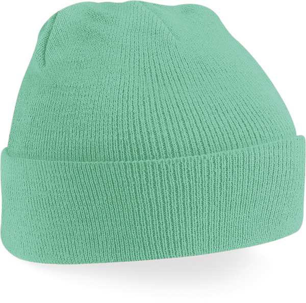 Gorro Original com Dobra Unissexo-Verde Menta-Único-RAG-Tailors-Fardas-e-Uniformes-Vestuario-Pro