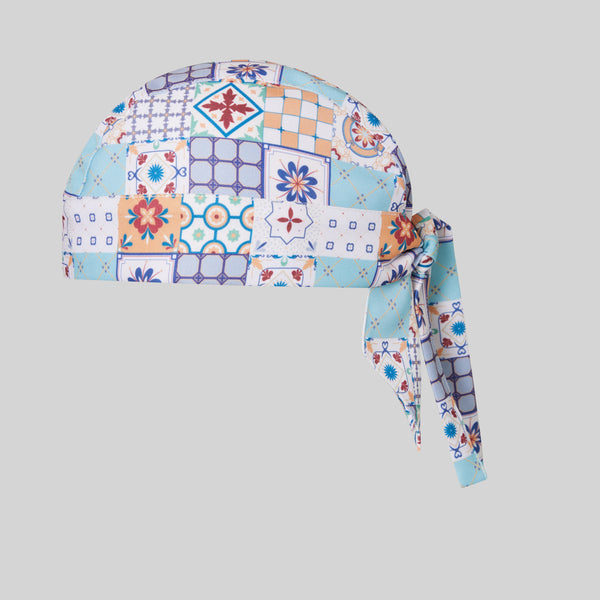 Gorro Pirata de Algodão Estampado Unissexo-RAG-Tailors-Fardas-e-Uniformes-Vestuario-Pro