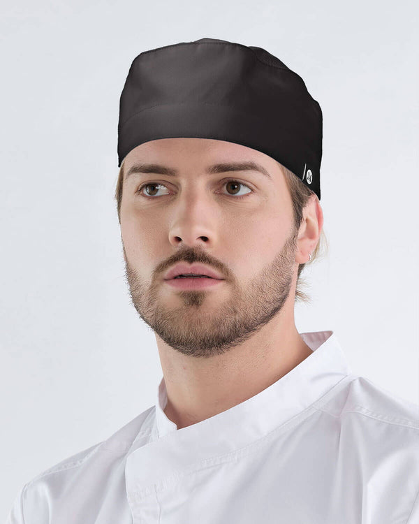 Gorro Profissional Pure-Black-U-RAG-Tailors-Fardas-e-Uniformes-Vestuario-Pro