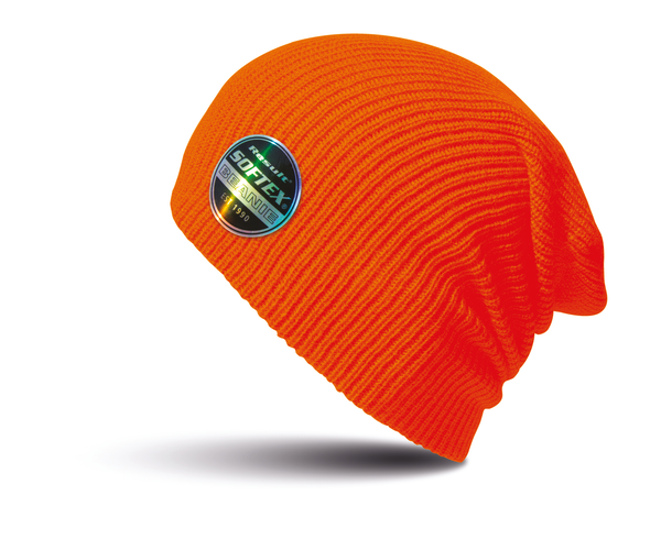 Gorro Softex Unissexo-Laranja Fluorescente-Único-RAG-Tailors-Fardas-e-Uniformes-Vestuario-Pro