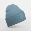 Gorro com Dobra Larga e Patch Unissexo-Azul Poeirento-Único-RAG-Tailors-Fardas-e-Uniformes-Vestuario-Pro