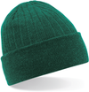 Gorro com Dobra e Forro Térmico Unissexo-Verde Garrafa-Único-RAG-Tailors-Fardas-e-Uniformes-Vestuario-Pro