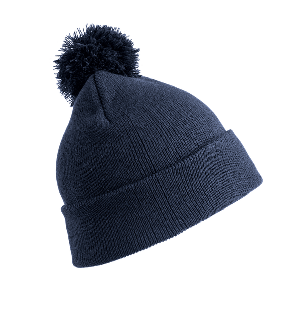 Gorro com Pompom Unissexo-Azul Marinho-Único-RAG-Tailors-Fardas-e-Uniformes-Vestuario-Pro