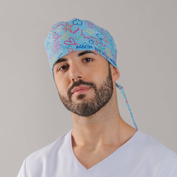 Gorro de Pirata Agatha Heart-Pincelados-Único-RAG-Tailors-Fardas-e-Uniformes-Vestuario-Pro