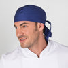 Gorro de Pirata - Bandana - Liso e Padrões-Azul - 103-Único-RAG-Tailors-Fardas-e-Uniformes-Vestuario-Pro