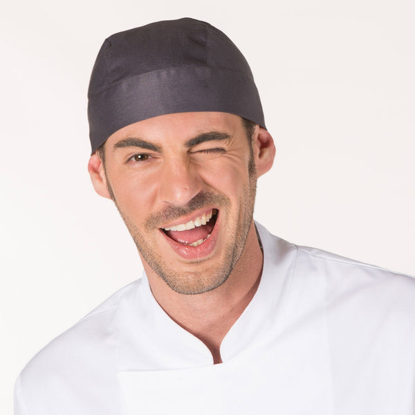 Gorro de Pirata - Bandana - Liso e Padrões-Cinzento - 139-Único-RAG-Tailors-Fardas-e-Uniformes-Vestuario-Pro