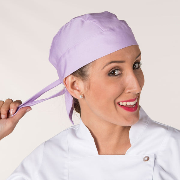 Gorro de Pirata - Bandana - Liso e Padrões-Lilás - 123-Único-RAG-Tailors-Fardas-e-Uniformes-Vestuario-Pro