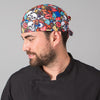Gorro de Pirata Unissexo - Bandana - Estampado-Coco - 4116-Único-RAG-Tailors-Fardas-e-Uniformes-Vestuario-Pro