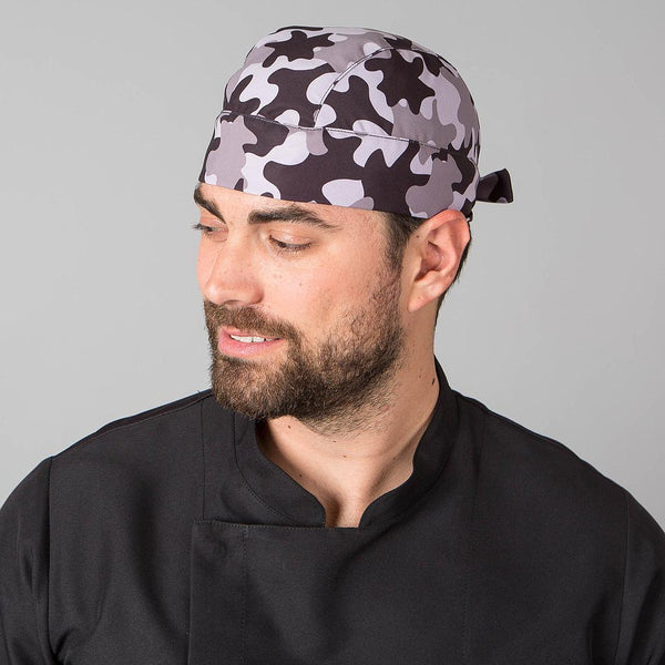 Gorro de Pirata Unissexo - Bandana - Estampado-Militar - 4114-Único-RAG-Tailors-Fardas-e-Uniformes-Vestuario-Pro