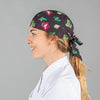 Gorro de Pirata Unissexo - Bandana - Estampado-Vegetais - 5118-Único-RAG-Tailors-Fardas-e-Uniformes-Vestuario-Pro