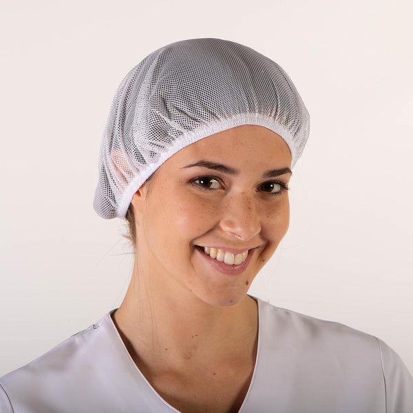 Gorro de Rede Pack 10 Unidades-Branco-Único-RAG-Tailors-Fardas-e-Uniformes-Vestuario-Pro