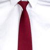 Gravata Acetinada c\Clip-Bordo-Único-RAG-Tailors-Fardas-e-Uniformes-Vestuario-Pro