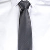Gravata Jacquard Olho de Perdiz-Cinza-Único-RAG-Tailors-Fardas-e-Uniformes-Vestuario-Pro