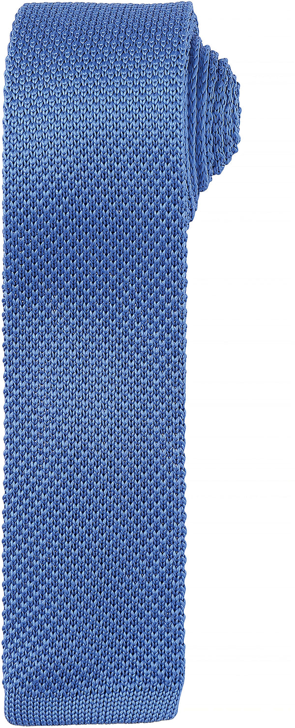 Gravata "Slim Knitted"-Mid Azul-Único-RAG-Tailors-Fardas-e-Uniformes-Vestuario-Pro