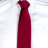 Gravata acetinada sem nó-Bordeaux - 112-Único-RAG-Tailors-Fardas-e-Uniformes-Vestuario-Pro