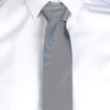 Gravata em Jacquard listrada-Cinza-Único-RAG-Tailors-Fardas-e-Uniformes-Vestuario-Pro