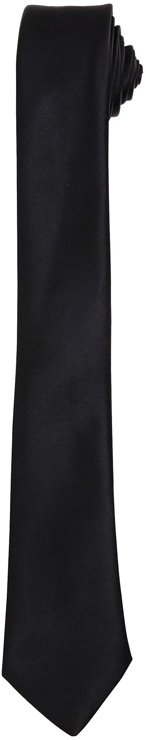 Gravata fina-Preto-Único-RAG-Tailors-Fardas-e-Uniformes-Vestuario-Pro
