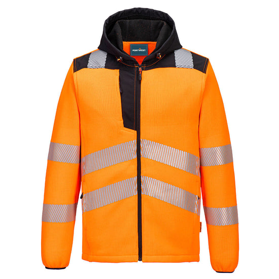 Hi-Vis Technical Fleece-Laranja/Preto-S-RAG-Tailors-Fardas-e-Uniformes-Vestuario-Pro