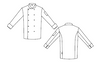 Jaleca Chef Criança - Colorida 4+-RAG-Tailors-Fardas-e-Uniformes-Vestuario-Pro