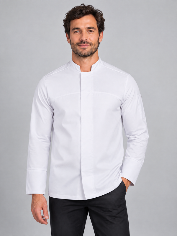 Jaleca com Fecho Central-Branco-46-RAG-Tailors-Fardas-e-Uniformes-Vestuario-Pro