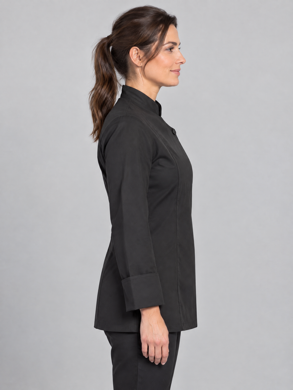 Jaleca de Mulher com Fecho-Ecler-RAG-Tailors-Fardas-e-Uniformes-Vestuario-Pro