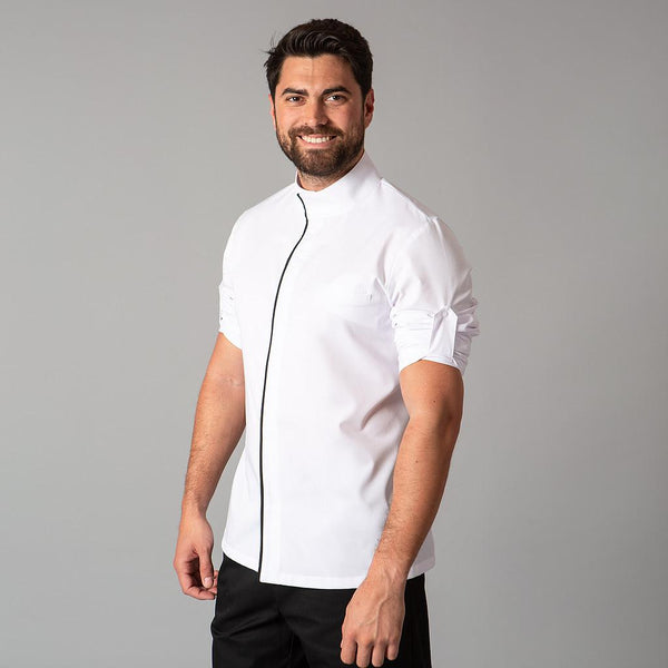 JALECA HOMEM ANDRIEW-Branco - 101-XS-RAG-Tailors-Fardas-e-Uniformes-Vestuario-Pro