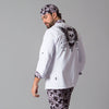 Jaleca Unisex Cam Skull-Branco - 101-XS-RAG-Tailors-Fardas-e-Uniformes-Vestuario-Pro